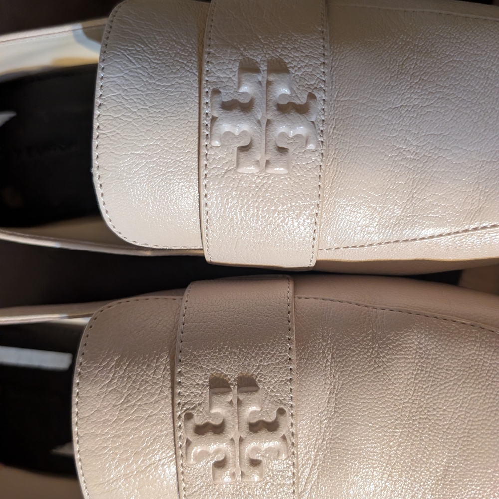 Tory Burch Pink Mini Everly Loafter 8 - Picture 2 of 6